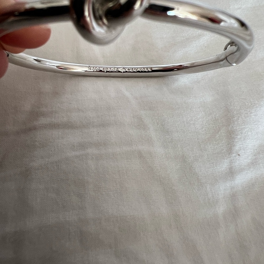 Kate Spade Silver Sailor Knot Bracelet - Picture 5 of 5